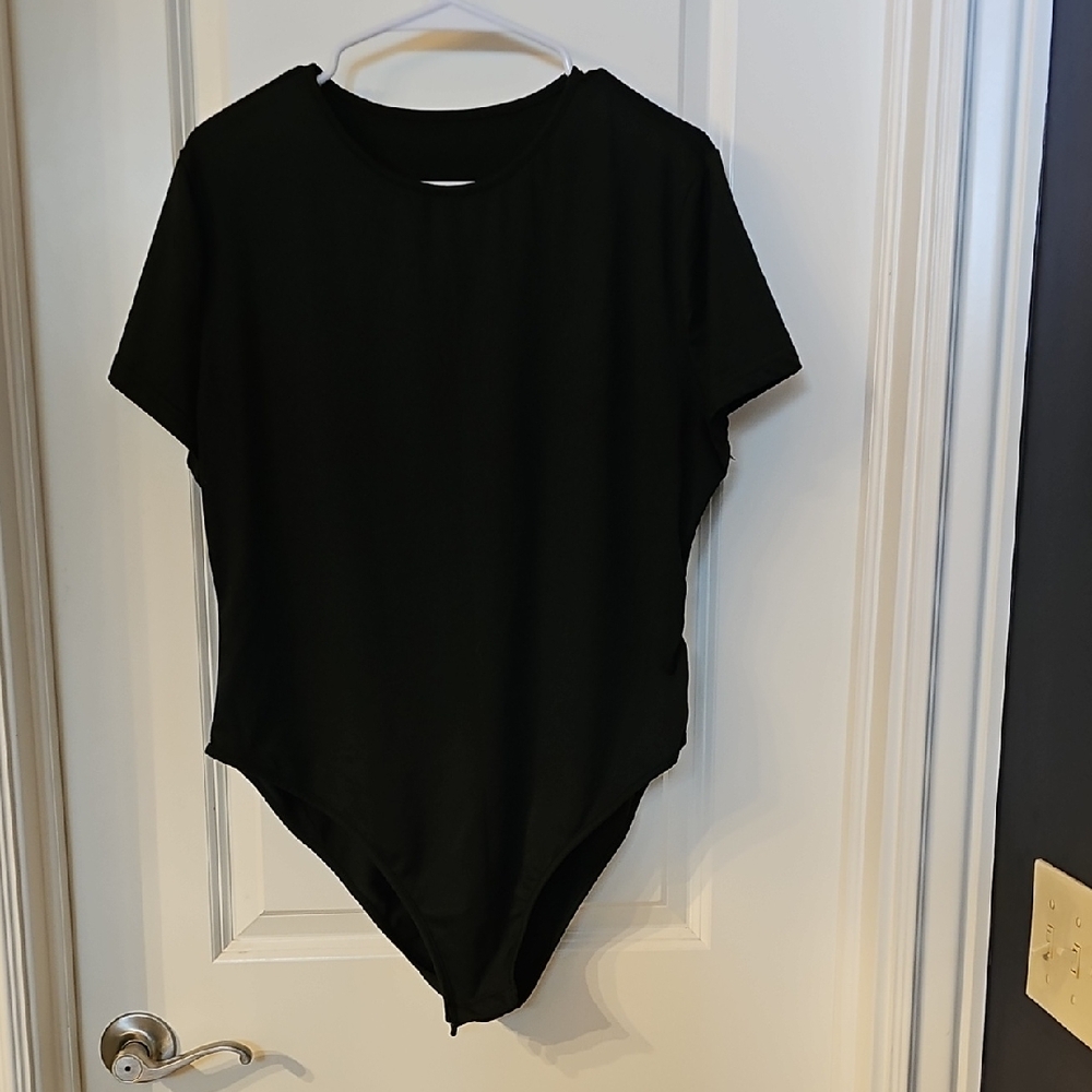 SHEIN Classic Black Bodysuit